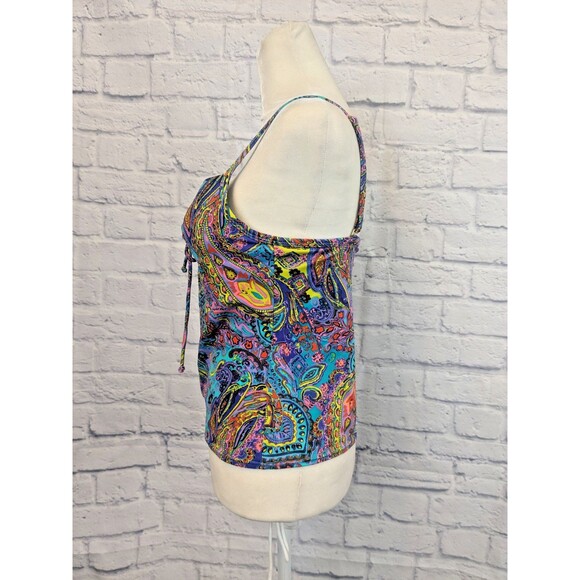 VS Tankini Paisley Floral with push up bra 36 A - Picture 3 of 9